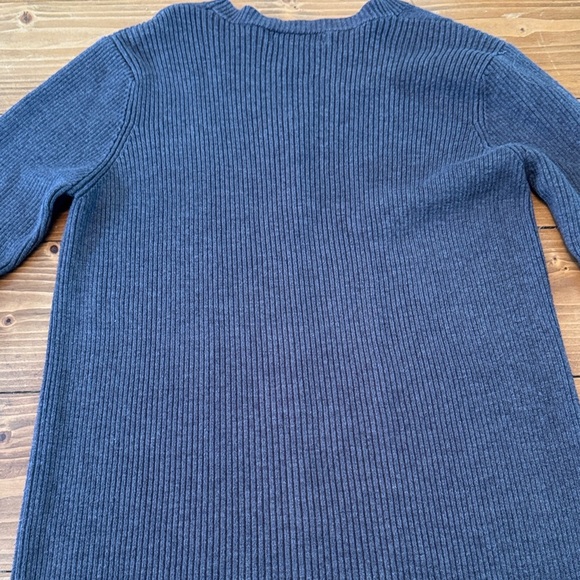dressbarn Charcoal V-Neck Sweater - Picture 9 of 12